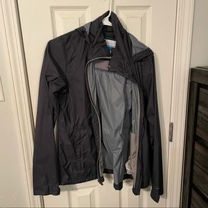 Columbia Navy rain jacket
